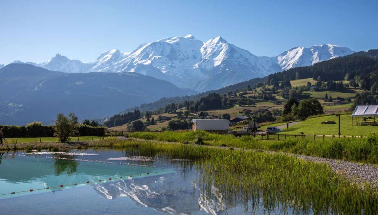 Luxury 2 Bedroom Apartment With View Of Mont Blanc Combloux Exterior photo