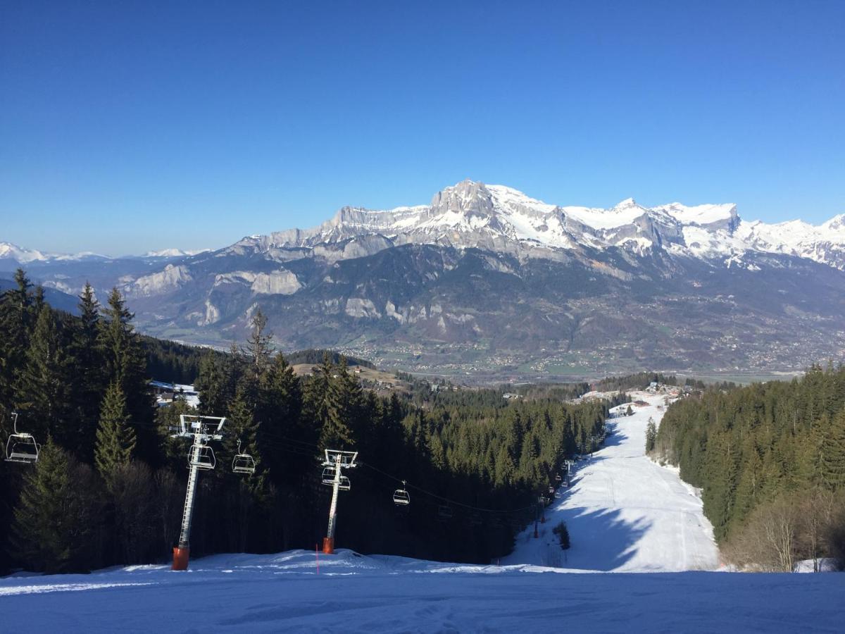 Luxury 2 Bedroom Apartment With View Of Mont Blanc Combloux Exterior photo